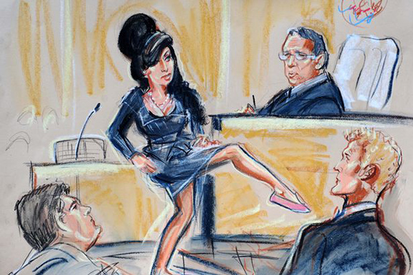 8 Fascinating Courtroom Sketches Oddee